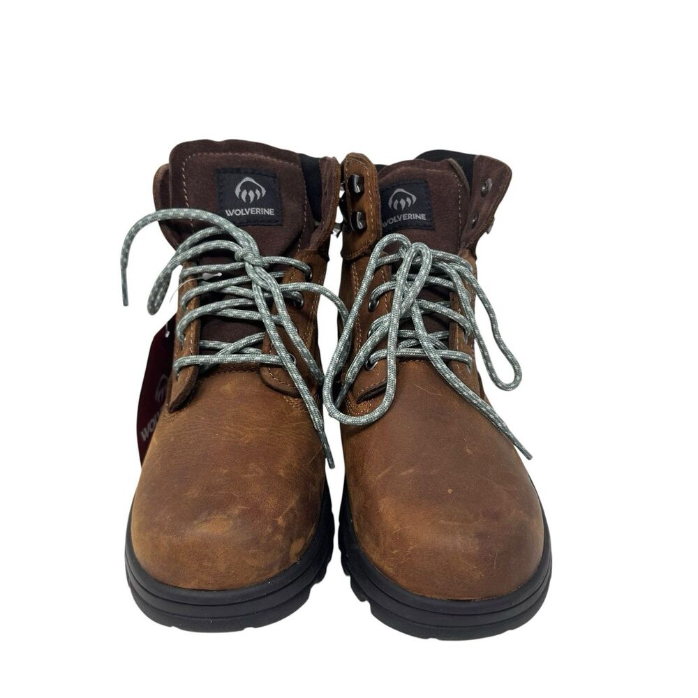Wolverine Women's Carlsbad Waterproof Leather Boots New In Box Size 8.5 WIDE - Picture 4 of 8